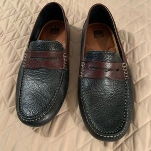 Johnston & Murphy leather loafers.